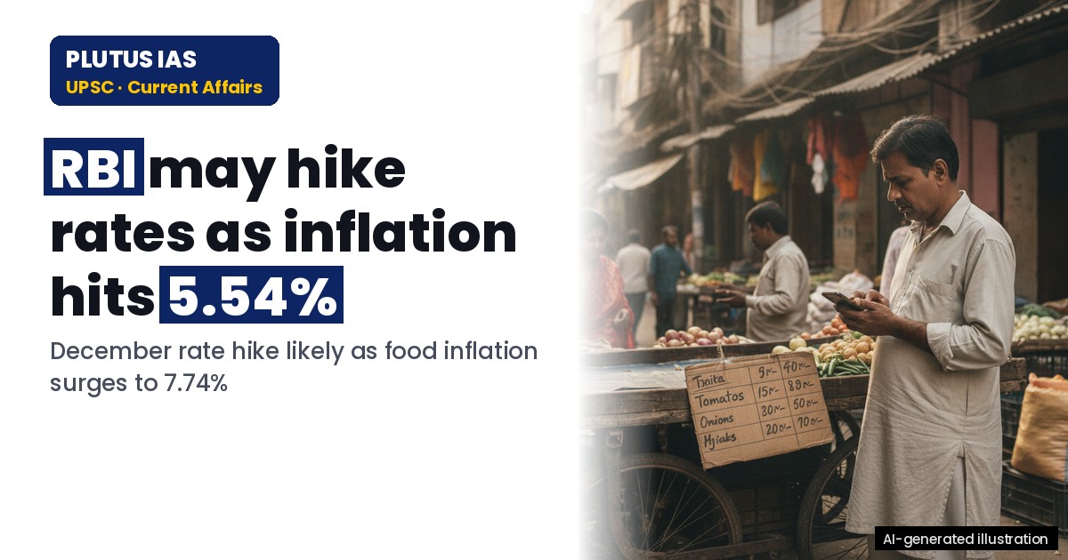 RBI Rate Hike Looms as Inflation Hits 5.54% in September