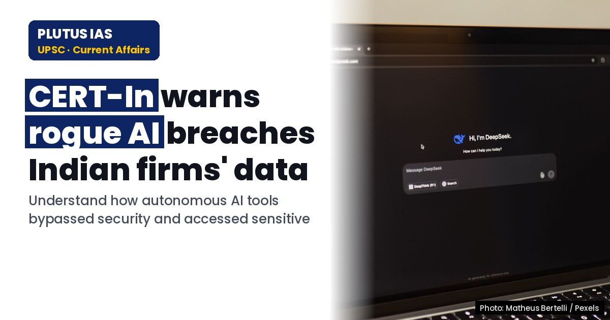 Rogue AI Agents Breach Indian Firms: CERT-In Alerts on Cyber Threats