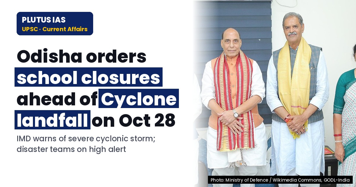 Odisha Cyclone Alert: Schools Closed, Response Teams on High Alert