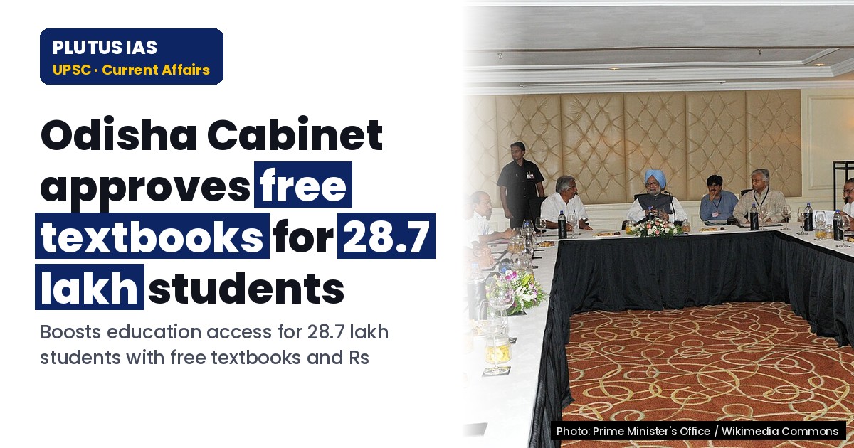 Odisha Cabinet Approves Free Textbooks for 28.7 Lakh Students: Key Details