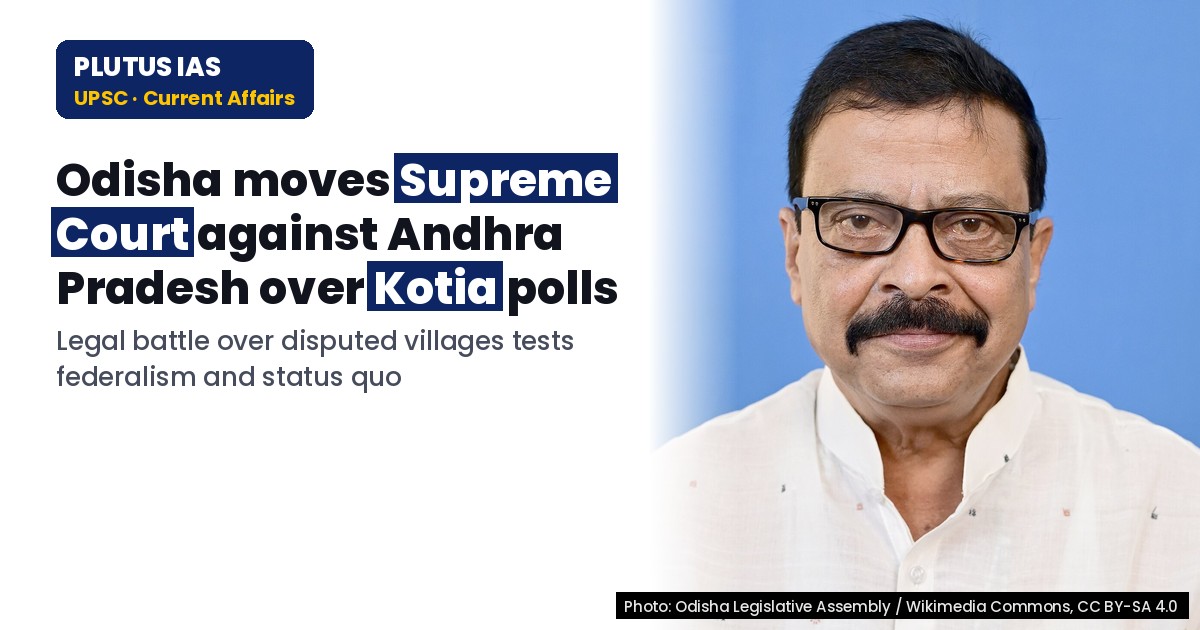 Odisha vs Andhra Pradesh: Supreme Court Contempt Over Kotia Polls