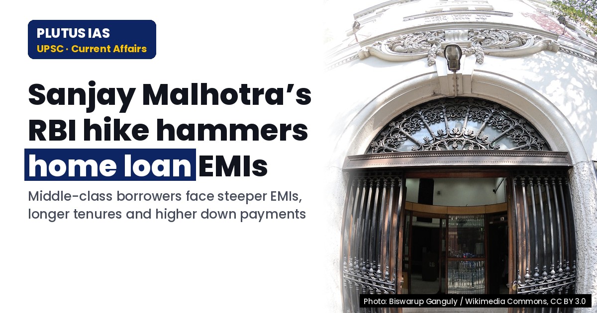 RBI Rate Hike: How Home Loan EMIs Burden Middle-Class Buyers