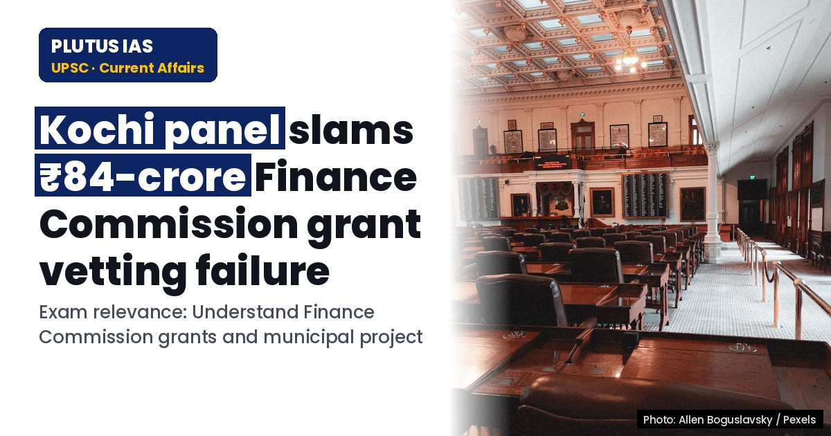 Finance Commission Grant: Kochi Panel’s ₹84 Crore Lapse Raises Questions