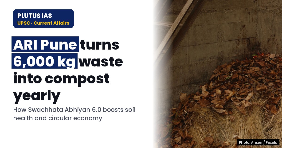 Swachhata Abhiyaan 6.0: ARI’s Waste Management & Sustainable Gardening Model