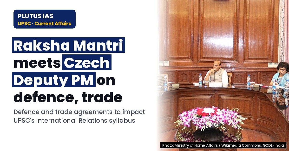 India-Czech Republic Bilateral Talks: Key Agreements & Strategic Insights