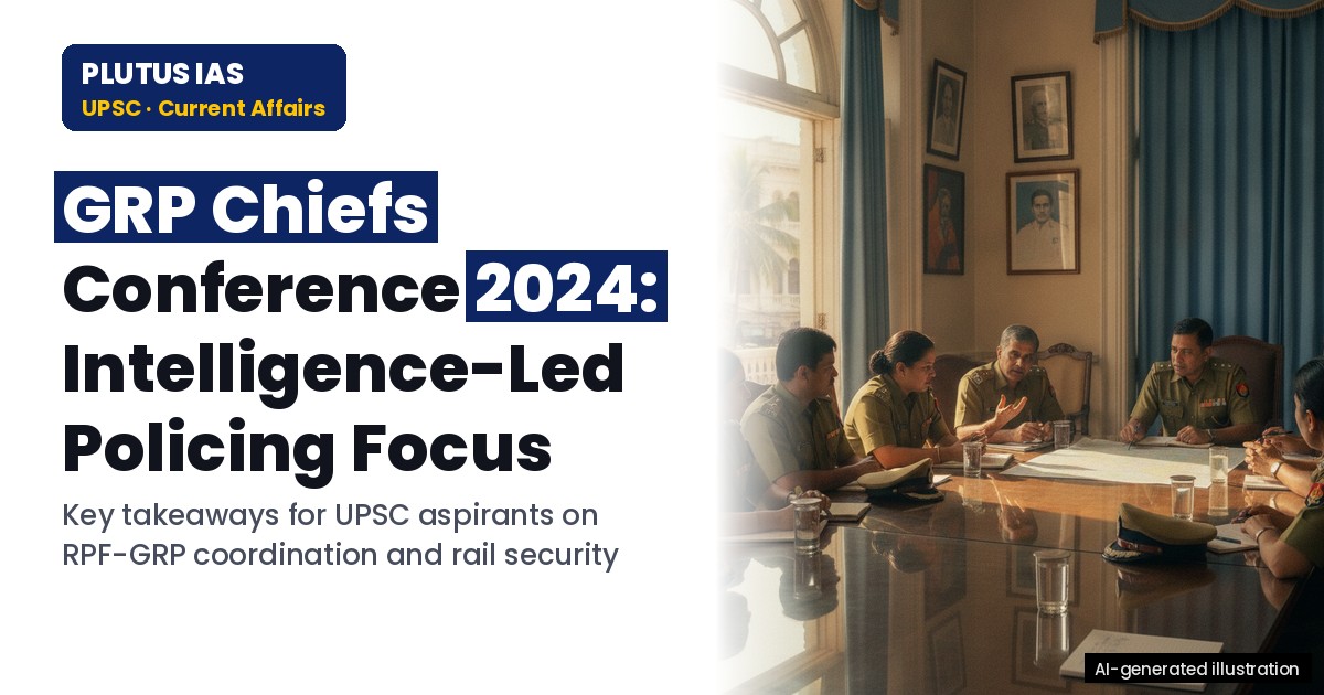 GRP Chiefs Conference 2024: Intelligence-Led Policing & RPF-GRP Coordination Focus