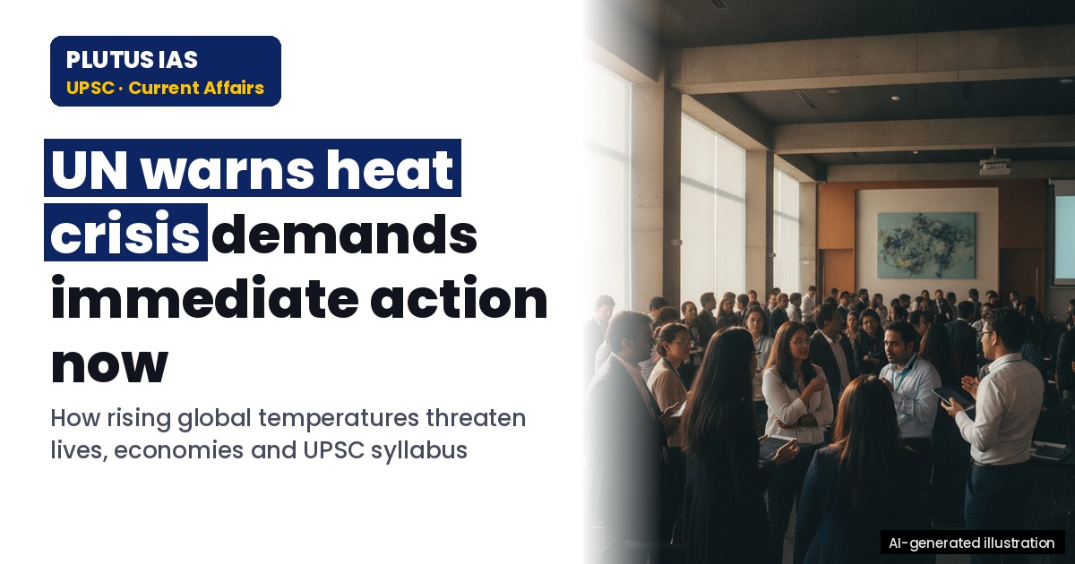 UN Warns: Heat Crisis Demands Immediate Science-Backed Action for Global Survival
