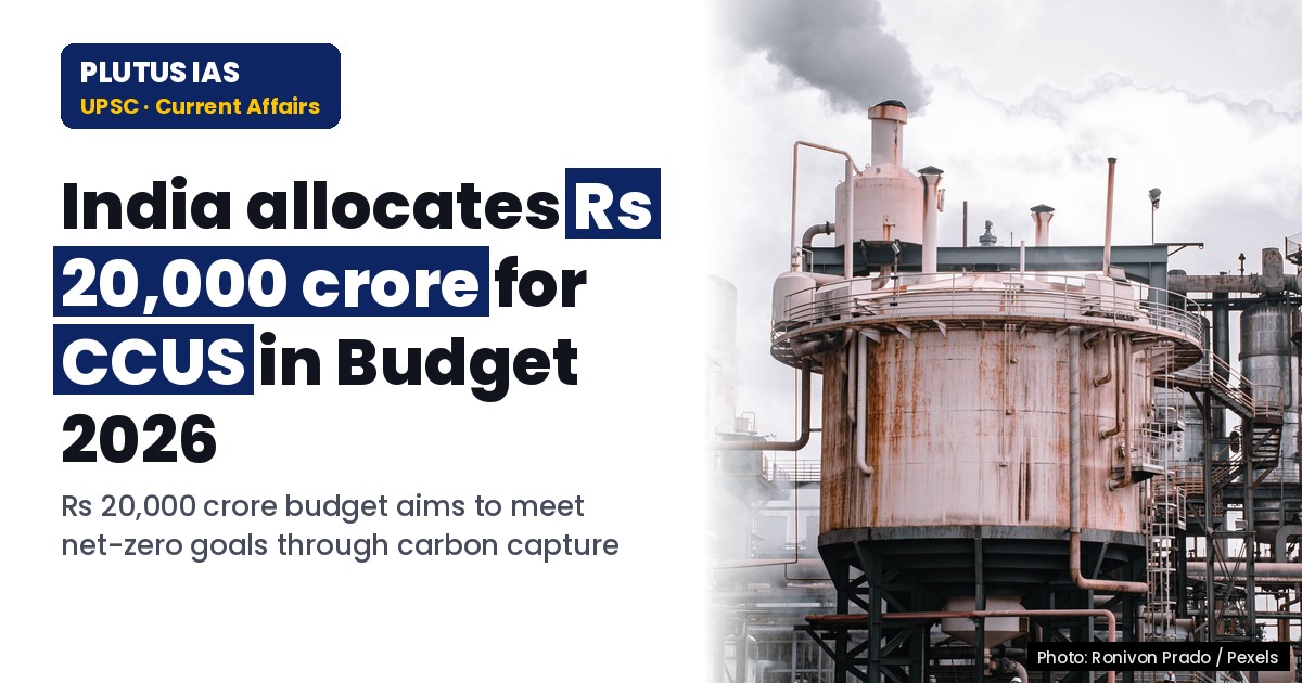 How India’s Rs 20,000 Cr CCUS Budget Can Drive Net-Zero Goals