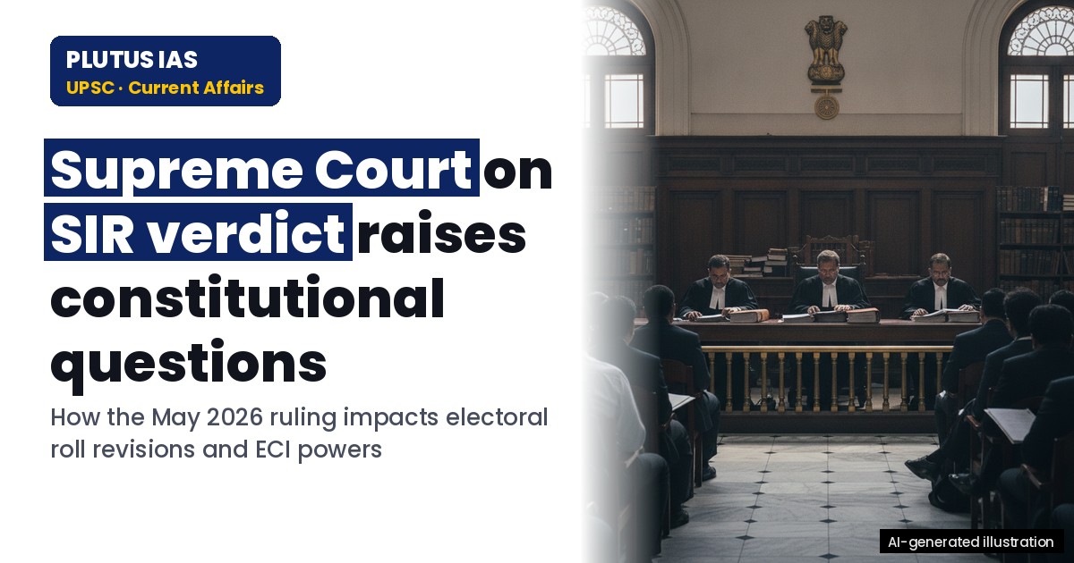 Supreme Court Verdict on SIR: Key Constitutional Questions Explained