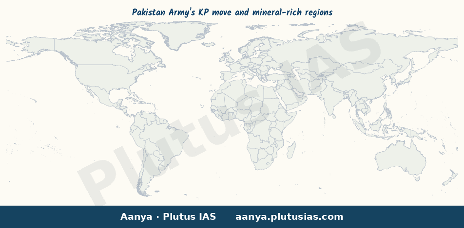 Map of Khyber Pakhtunkhwa, Balochistan, Sindh, Gilgit-Baltistan, Pu highlighted on the map of India — Pakistan Army KP…