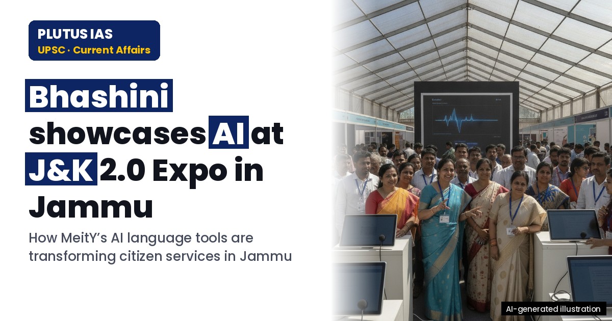 Bhashini’s Multilingual AI Solutions Showcased in J&K 2.0 Expo