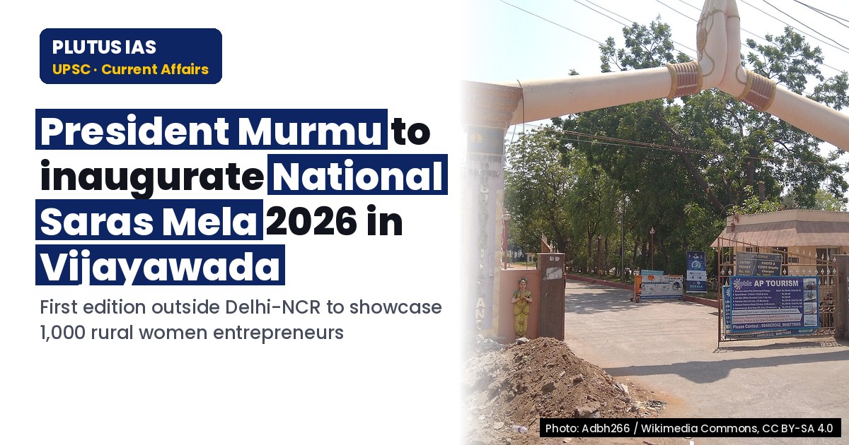 National Saras Mela 2026: First Edition Outside Delhi-NCR in Vijayawada on Oct 15