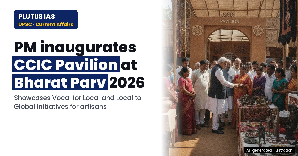 PM inaugurates CCIC Pavilion at Bharat Parv 2026 in Kevadia